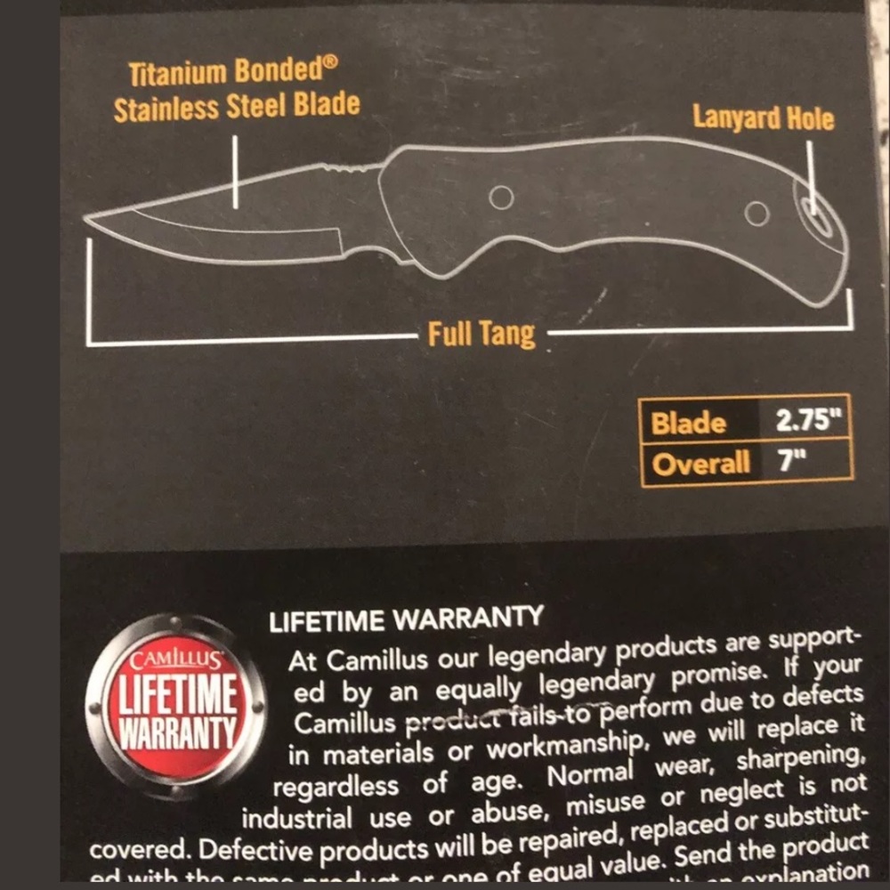 Camillus Game Caping Knife Sheath Camouflage Set of 2 - Picture 6 of 8